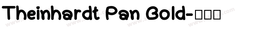 Theinhardt Pan Bold字体转换 Theinhardt Pan Bold字体转换